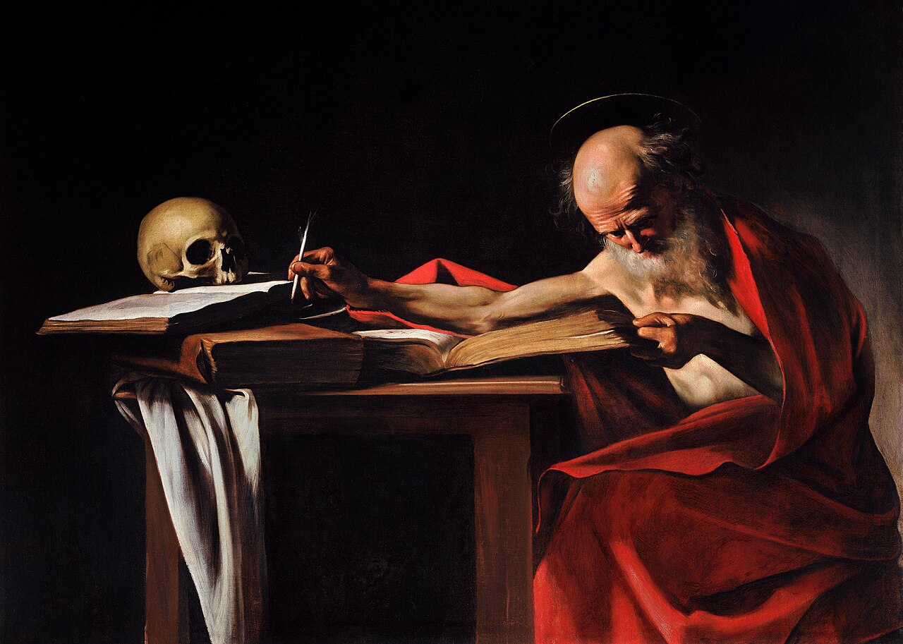 São Jerônimo Escrevendo por Caravaggio